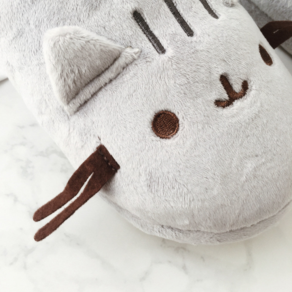 Cozy Cat Plush Slippers