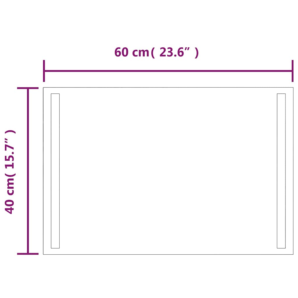 LED luxurious bathroom mirror