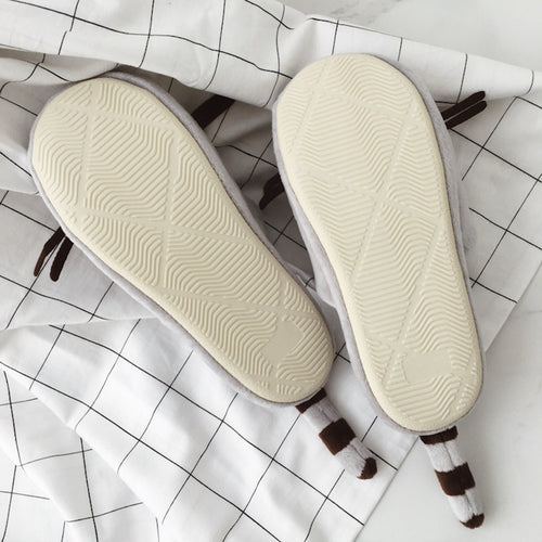 Cozy Cat Plush Slippers
