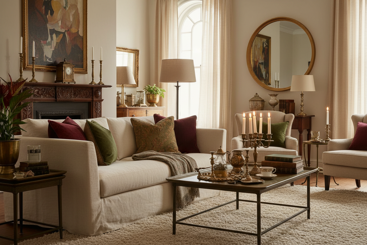 Cozy Luxury Home Decor Banner