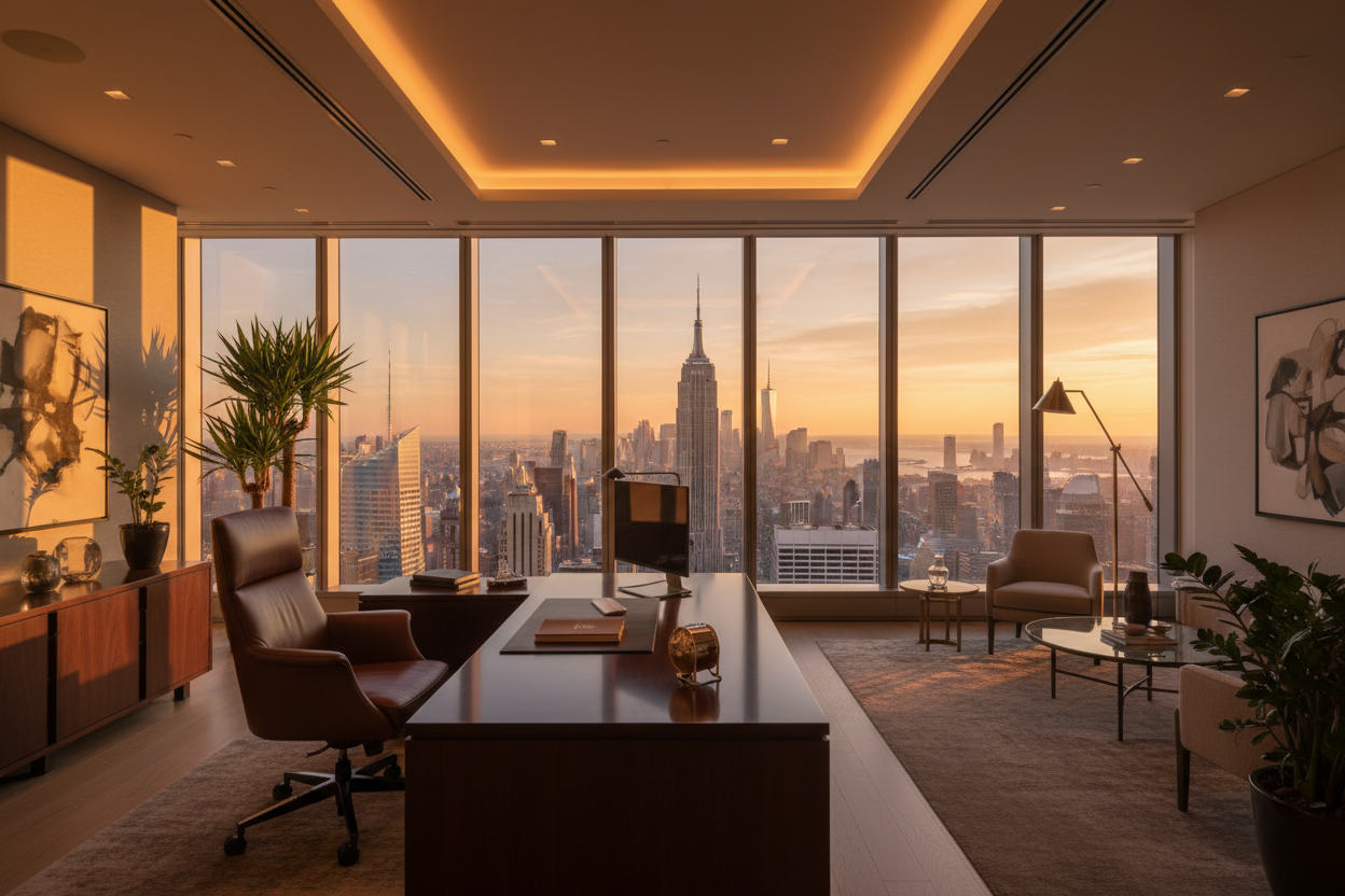 NYC Skyline Office